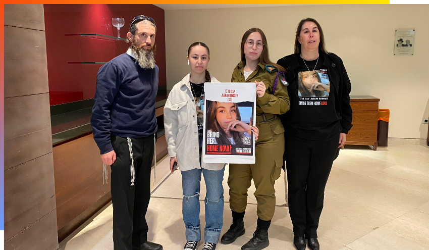 family members of hostages in Israel