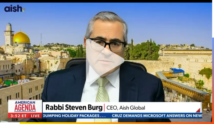 Rabbi Steven Burg on Newsmax