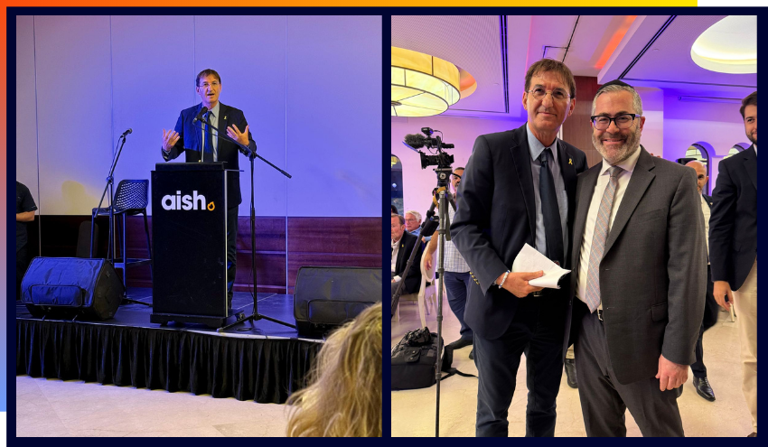 MK Boaz Bismuth and Rabbi Steven Burg