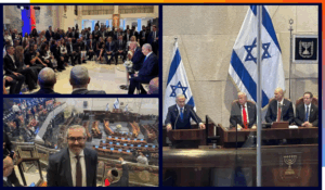 Rabbi Steven Burg at the Knesset