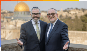 Rabbi Steven Burg and Rabbi Meyer May