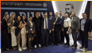 Aish Haam delegates at the World Zionist Congress