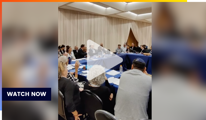 Session on antisemitism at the World Zionist Congress