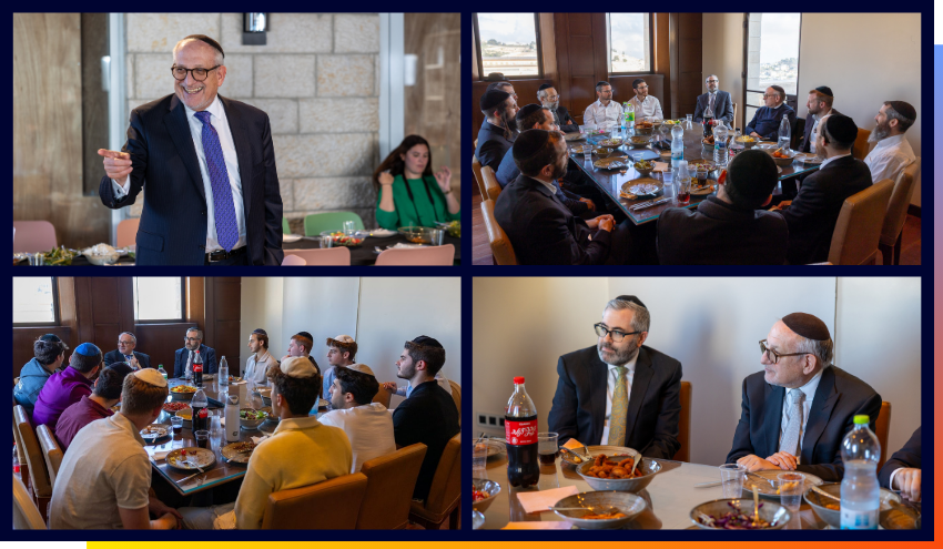 Aish EFG staff meeting