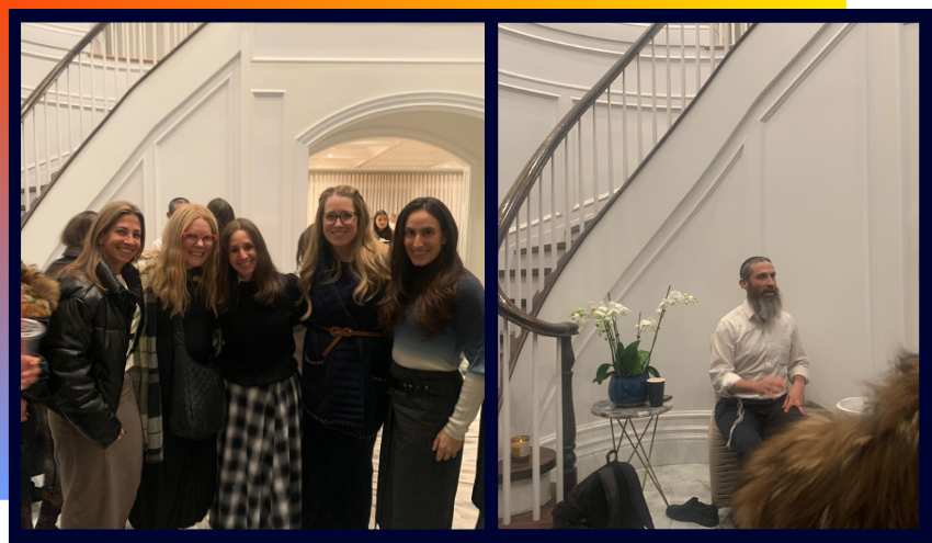 Rabbi Dov Ber Cohen speaking in 5 towns