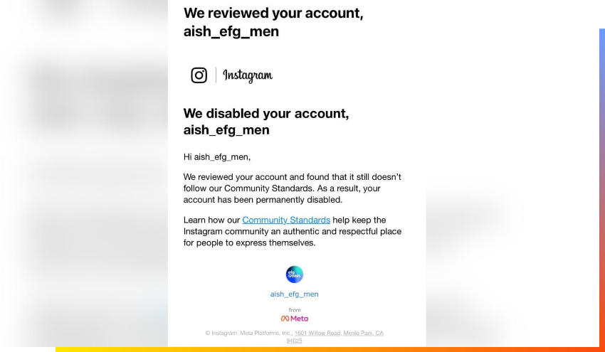 Aish yeshiva instagram was suspended