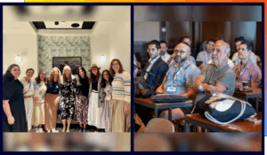 Adult participants learning at Aish