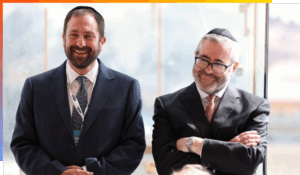 Rabbi Elliot Mathias and Rabbi Steven Burg
