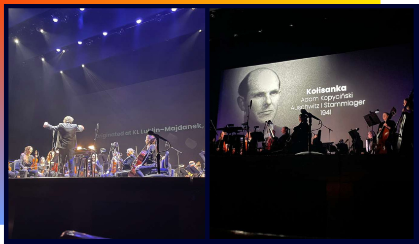 concert at the Kennedy Center for the Performing Arts titled Enduring Music, Compositions from the Holocaust