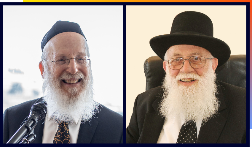 Rabbis Berkovits and Weinberg.
