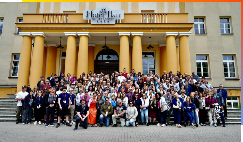 Aish Living Legacy Experience participants in Poland.