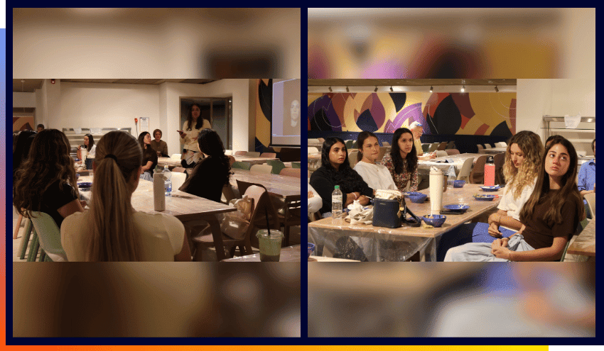 Aish Aspire orientation at the Suzana and Ivan Kaufman Aish Institute for Women's Education