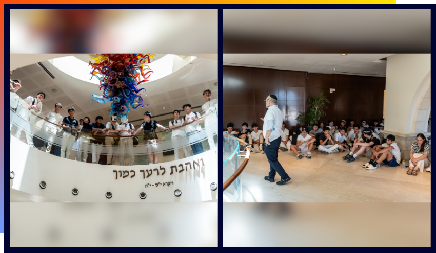 Jewish teens learn about caring for one another at Aish this summer