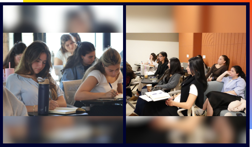Aish Aspire students studying this past month in Jerusalem