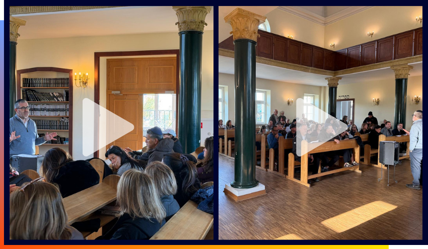 Teaching Torah at Yeshivas Chachmei Lublin